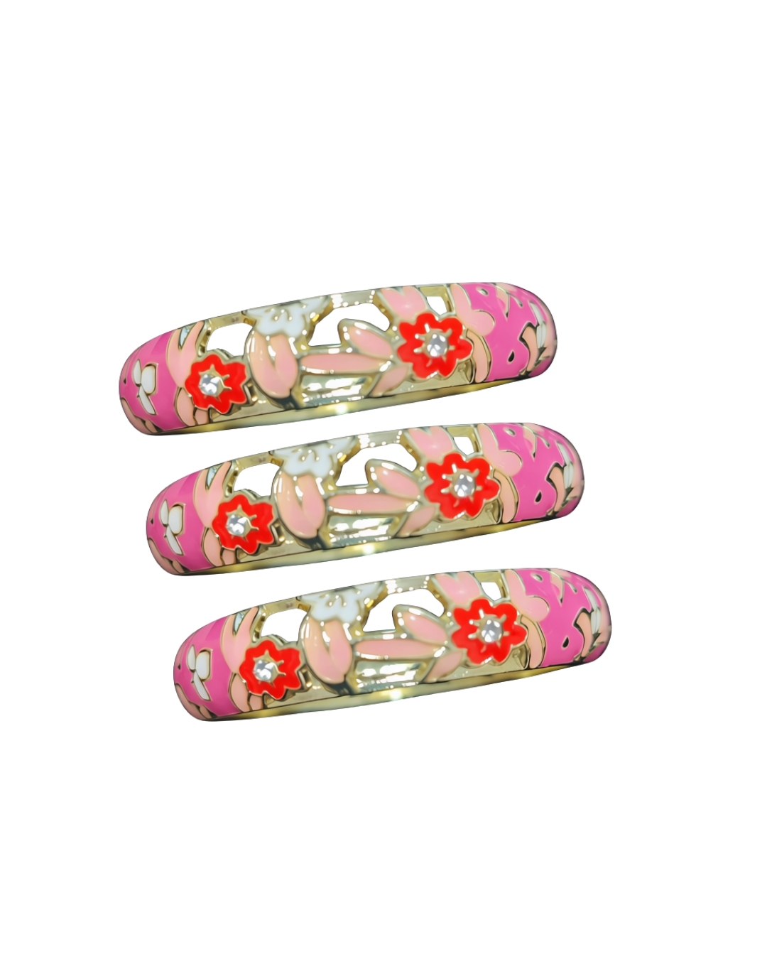 La Fleur Thick Bangles