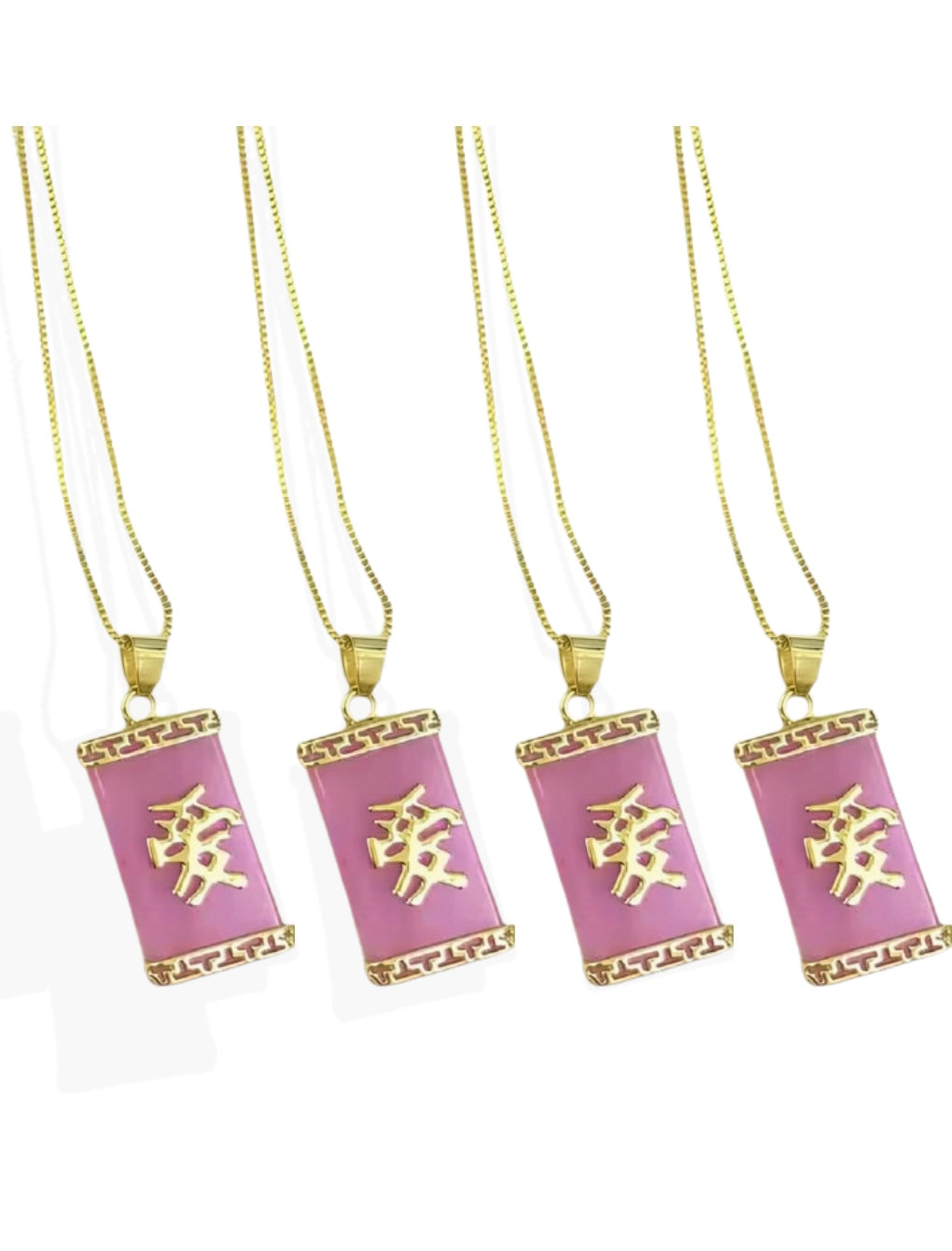 Jade Ultra Pink Necklace